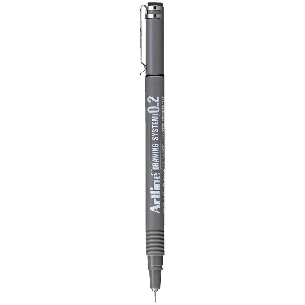 Pen Drawing System 0.2mm Black Artline Ref EK232